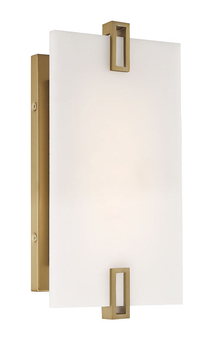 Product photo of the Aizen LED Wall Sconce in Soft Brass ( SKU# 924-695-L )