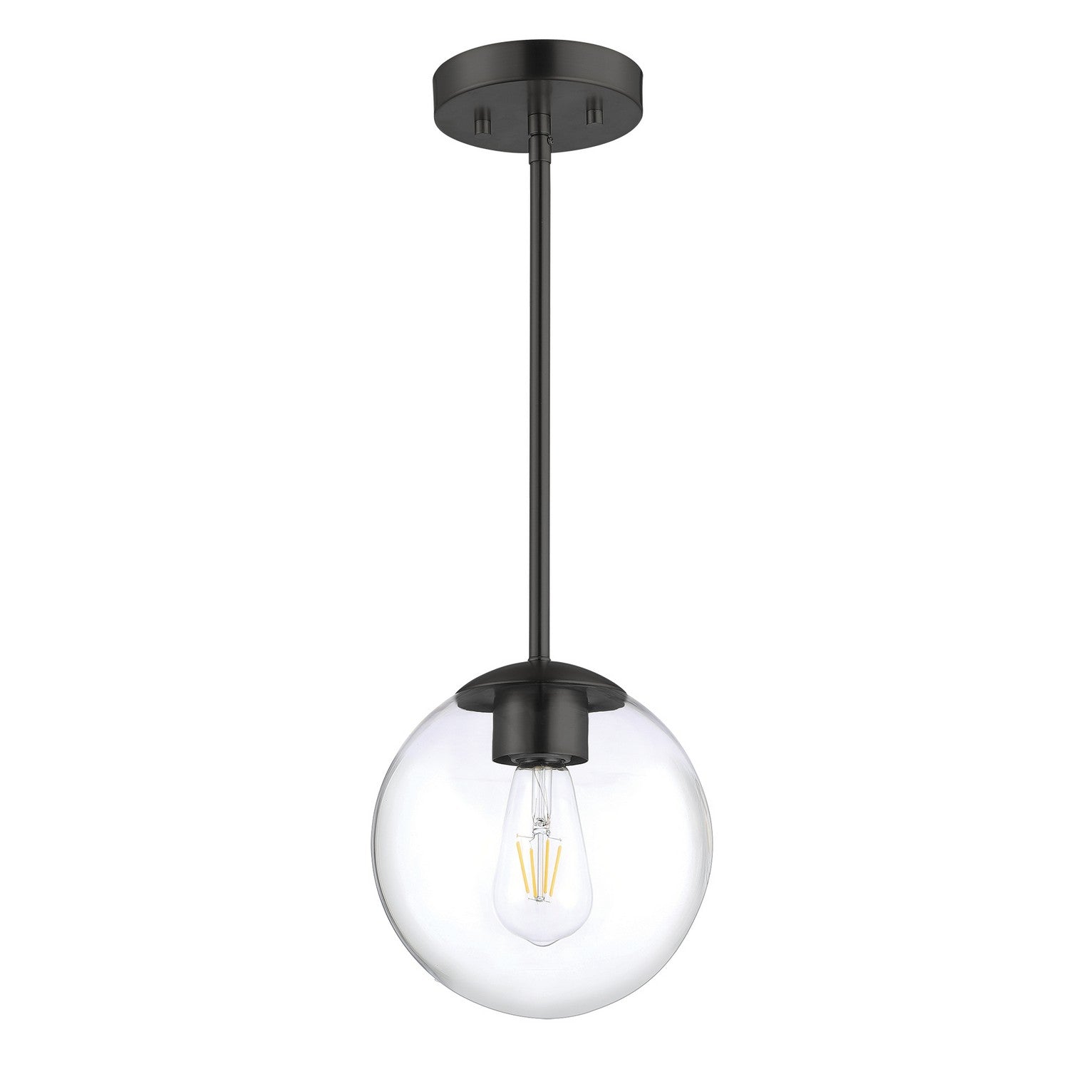 Product photo of the Auresa One Light Mini Pendant in Coal ( SKU# 2790-66A )