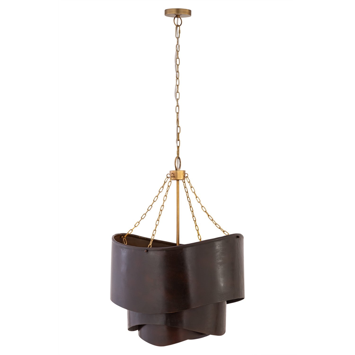 Product photo of the Zyra Three Light Pendant in Legacy Brass ( SKU# 19925-855 )
