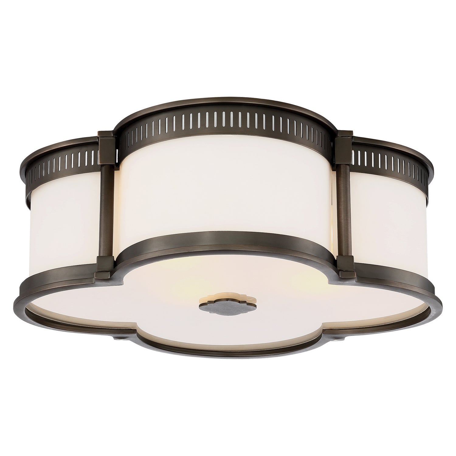 Product photo of the Flush Mount LED Flush Mount in Harvard Court Bronze ( SKU# 824-281-L )