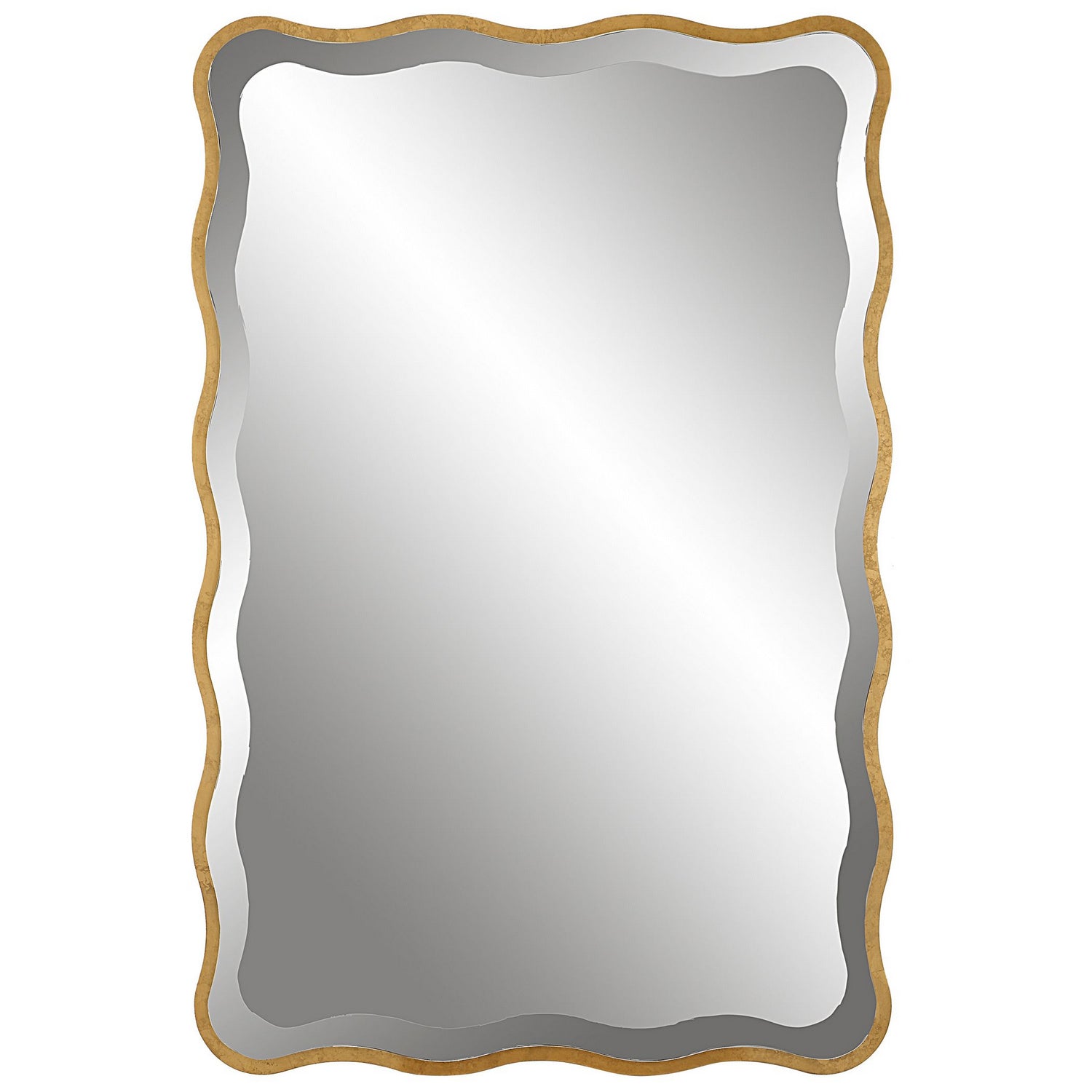 Product photo of the Aneta Mirror in Aged Gold ( SKU# 09827 )