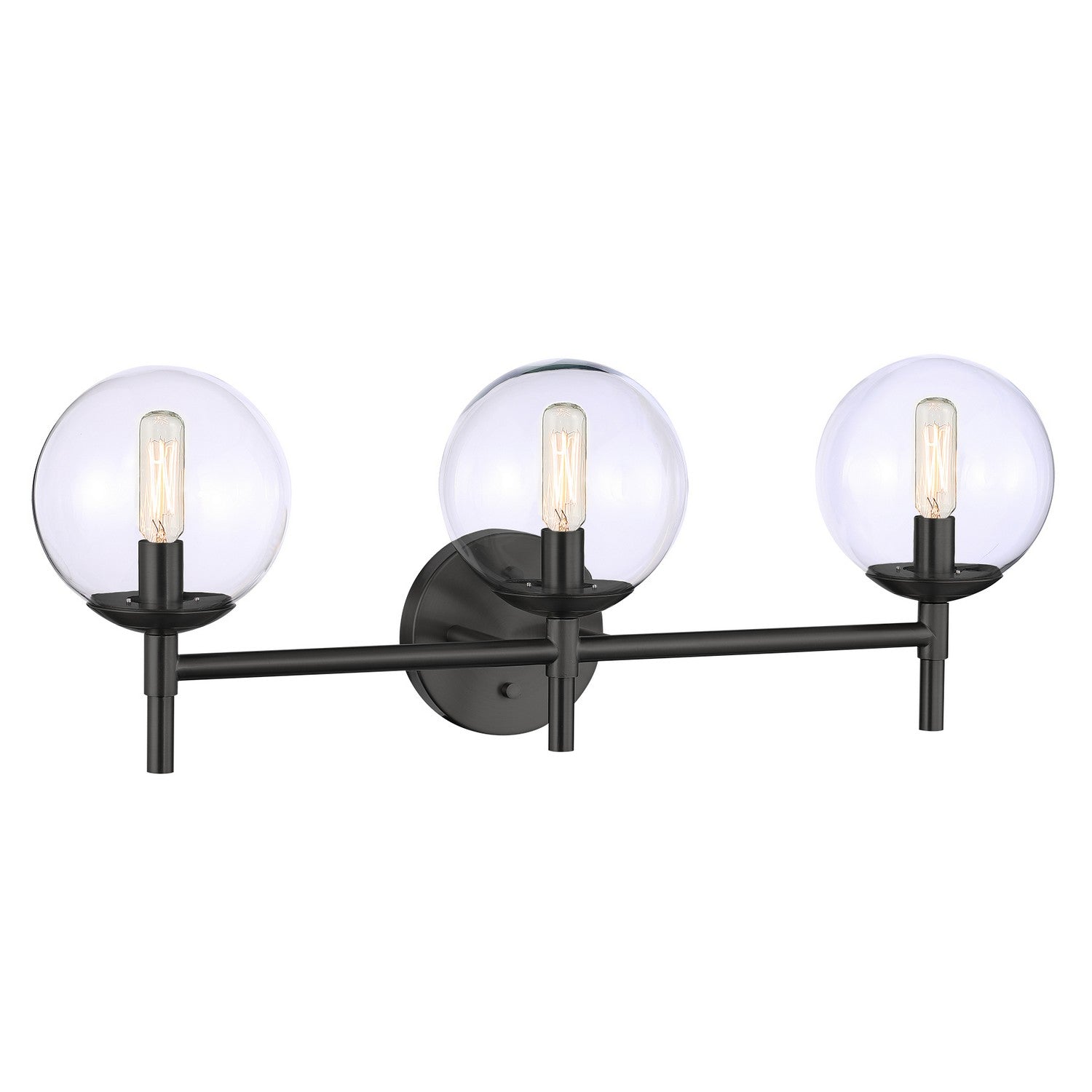 Product photo of the Auresa Three Light Bath Vanity in Coal ( SKU# 2793-66A )