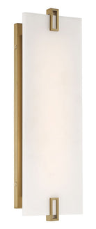 Product photo of the Aizen LED Wall Sconce in Soft Brass ( SKU# 921-695-L )