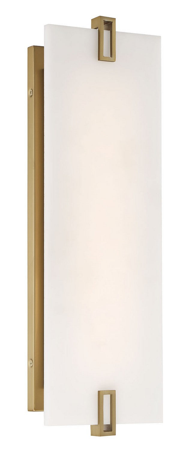 Product photo of the Aizen LED Wall Sconce in Soft Brass ( SKU# 921-695-L )