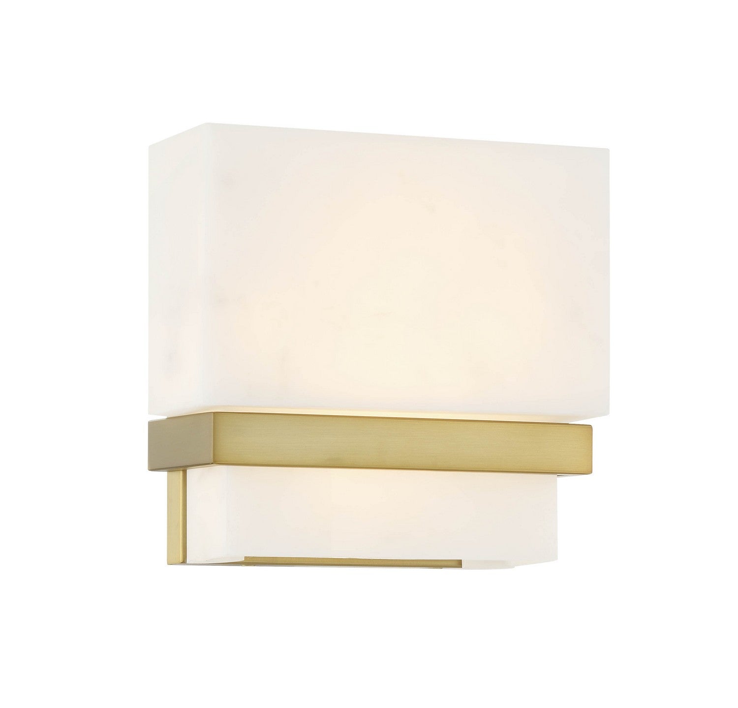 Product photo of the Arzon LED Wall Sconce in Soft Brass ( SKU# 521-695-L )