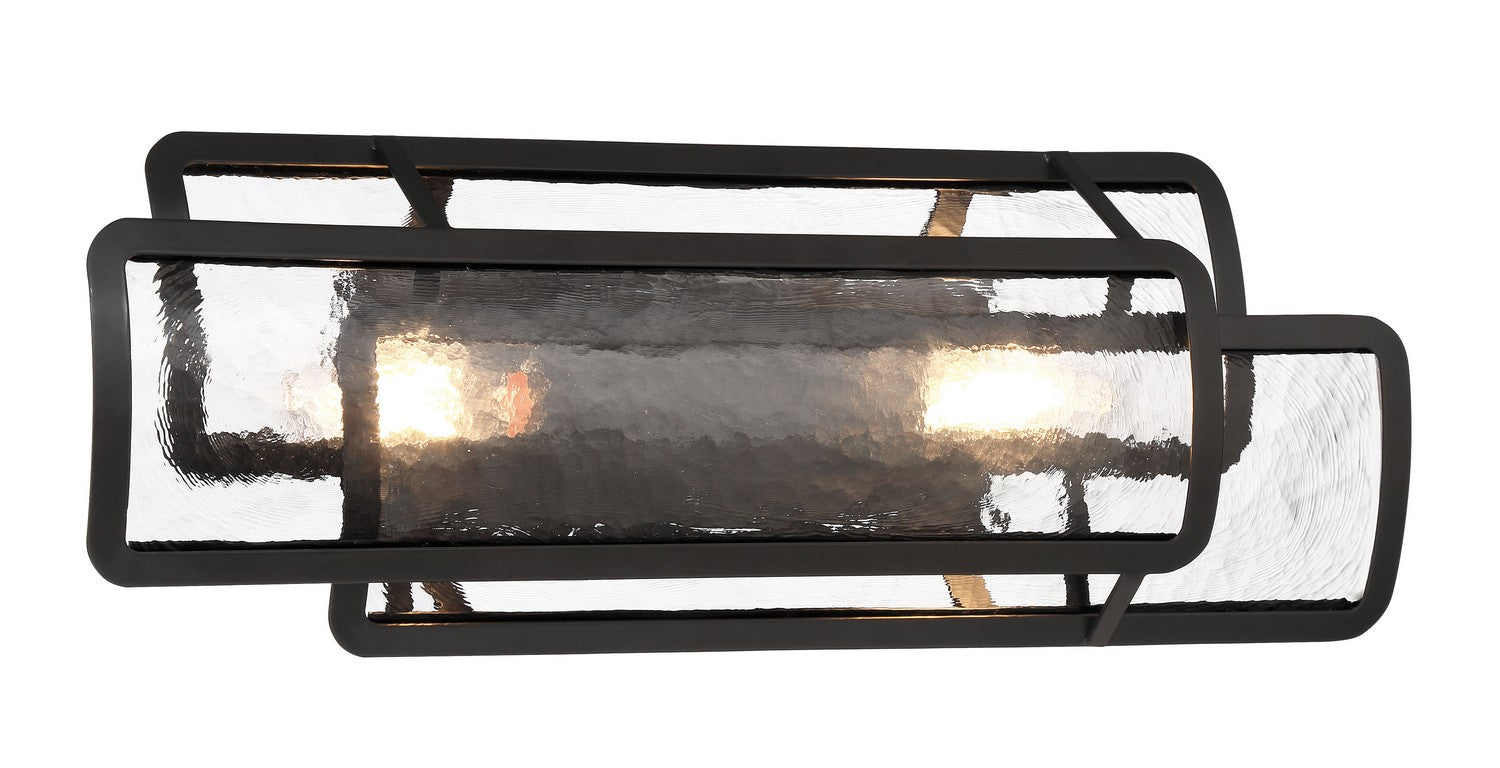 Product photo of the Bella Collina Two Light Bath Vanity in Coal ( SKU# 5262-66A )