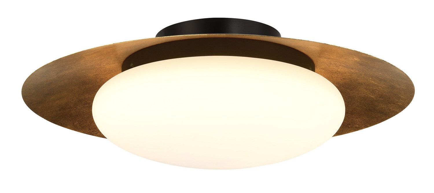 Product photo of the Zinola LED Flush Mount in Halcyon Gold ( SKU# 5626-869-L )