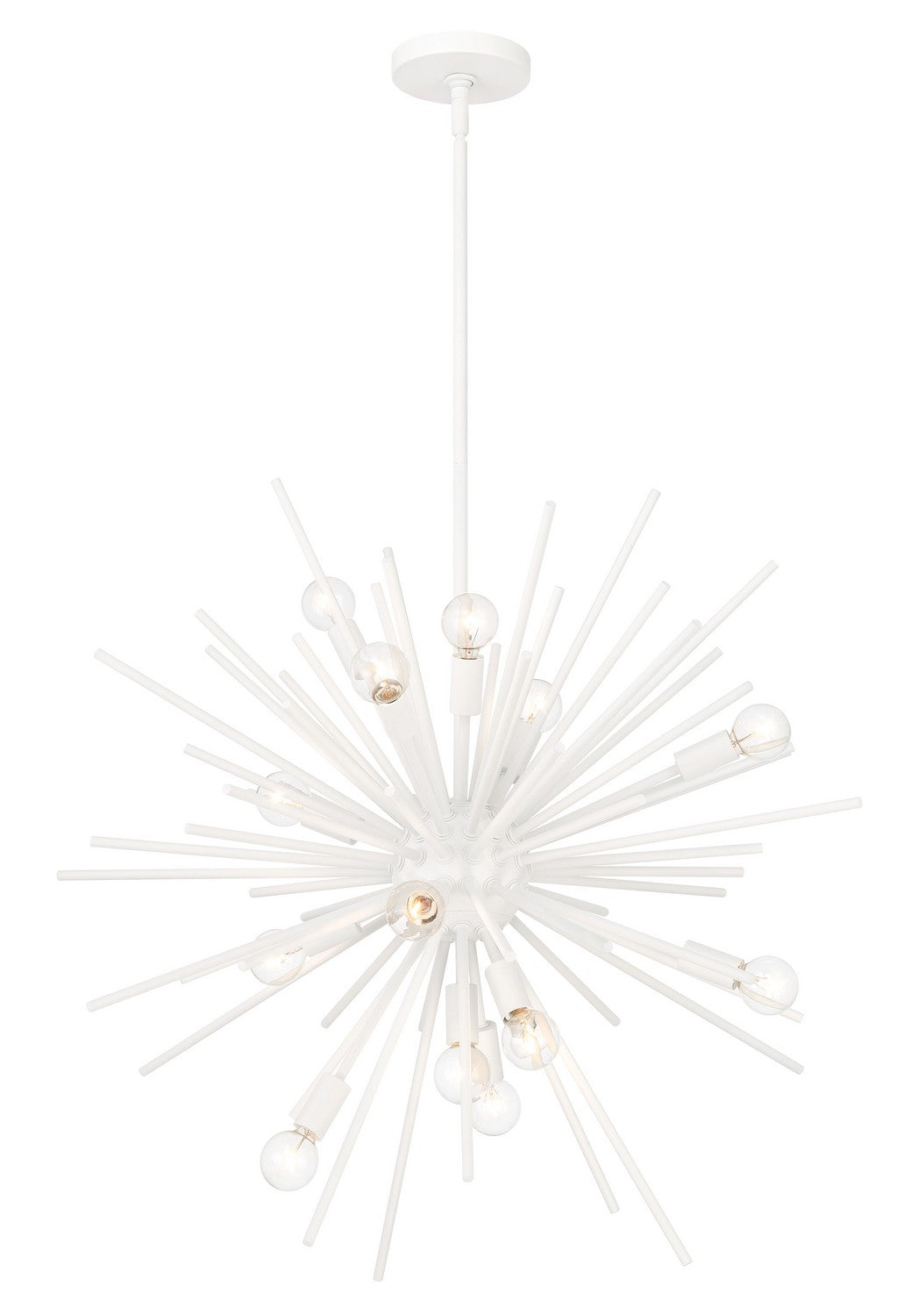 Product photo of the Bessel 15 Light Pendant in Sand White ( SKU# 1112-655 )