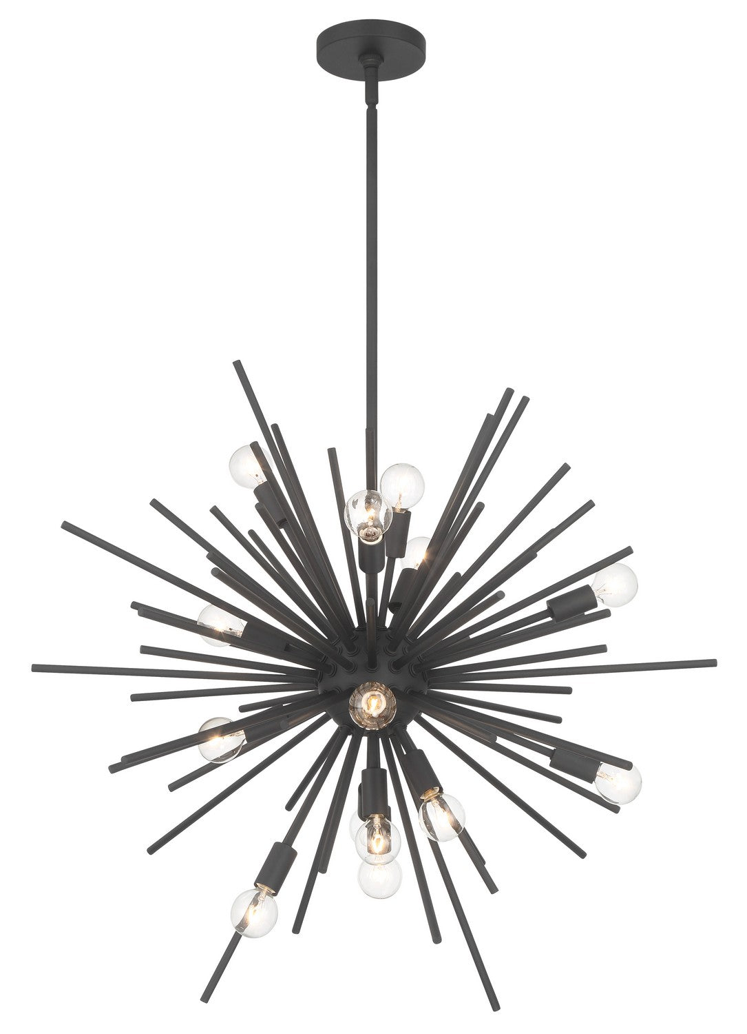 Product photo of the Bessel 15 Light Pendant in Sand Coal ( SKU# 1112-66 )