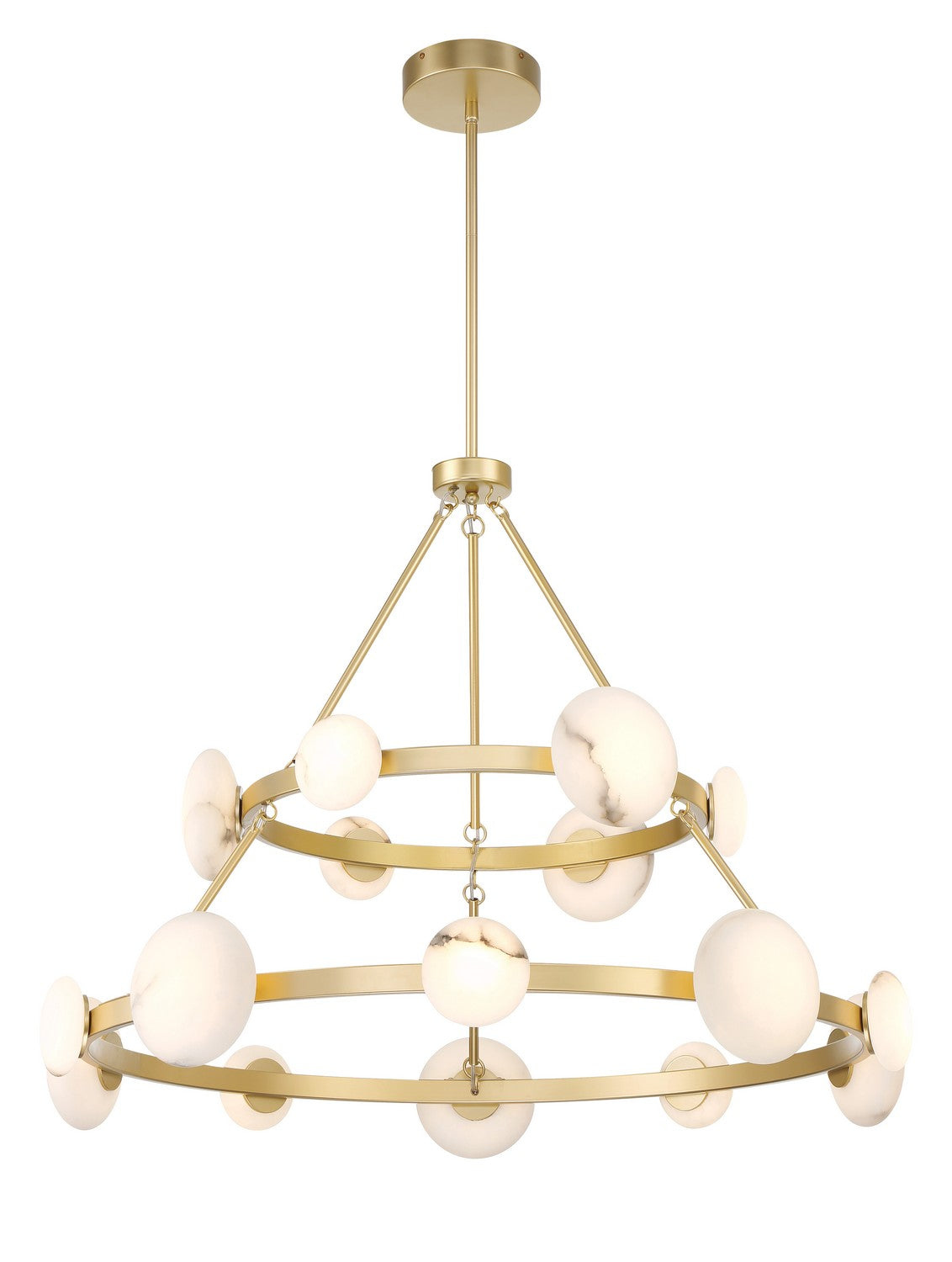 Product photo of the Zill LED Pendant in Lily Gold ( SKU# 3599-864-L )