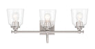 Product photo of the Antonia Three Light Bath Vanity in Brushed Nickel ( SKU# 4003-84 )