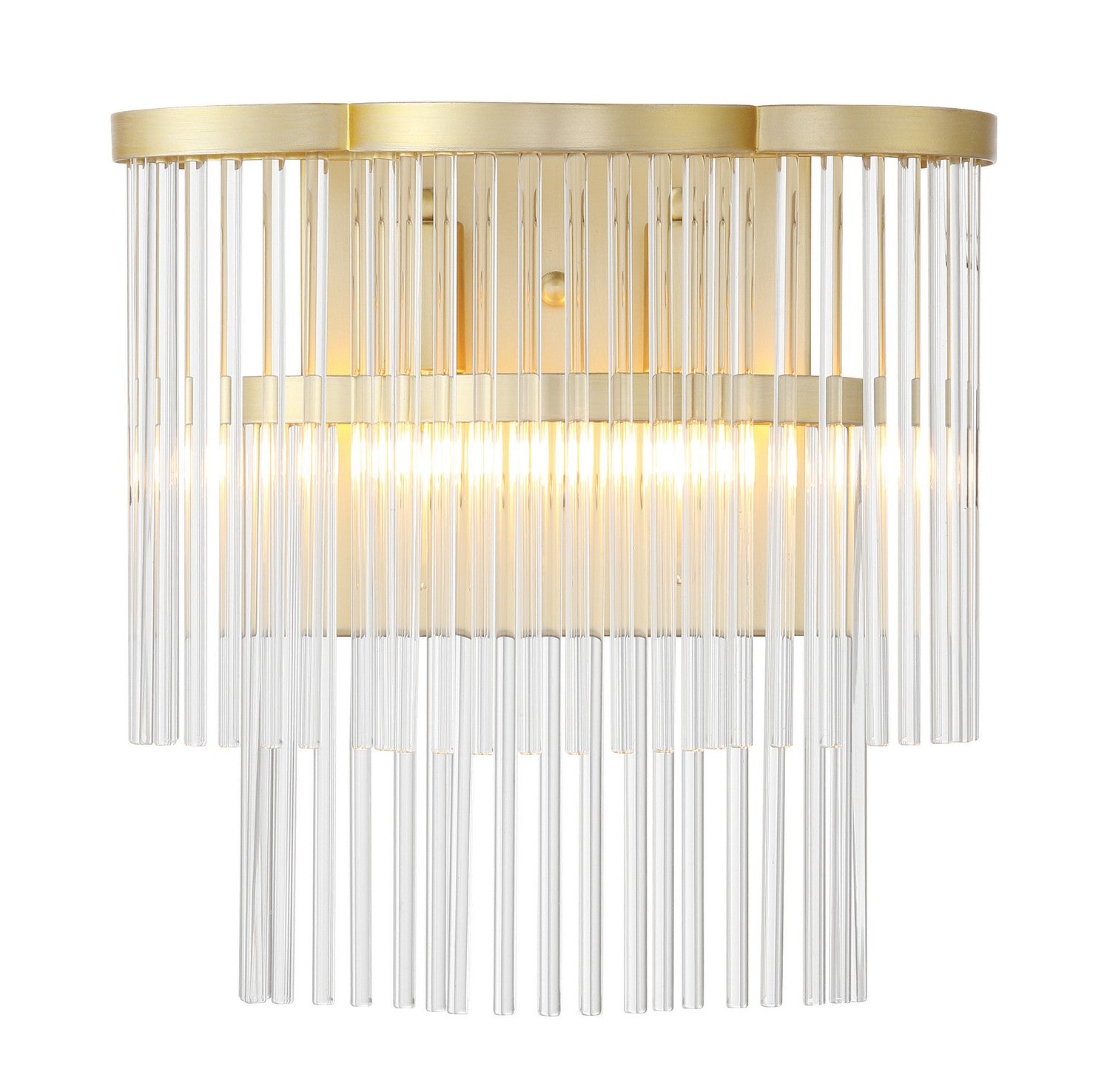 Product photo of the Azura Two Light Wall Sconce in Heirloom Brass ( SKU# 5452-856 )