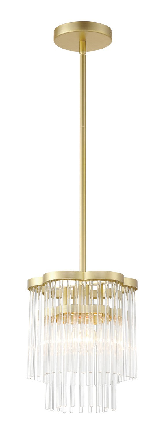 Product photo of the Azura One Light Mini Pendant in Heirloom Brass ( SKU# 5457-856 )