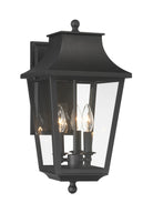 Product photo of the Altimeter Three Light Outdoor Wall Mount in Sand Coal ( SKU# 73343-66 )