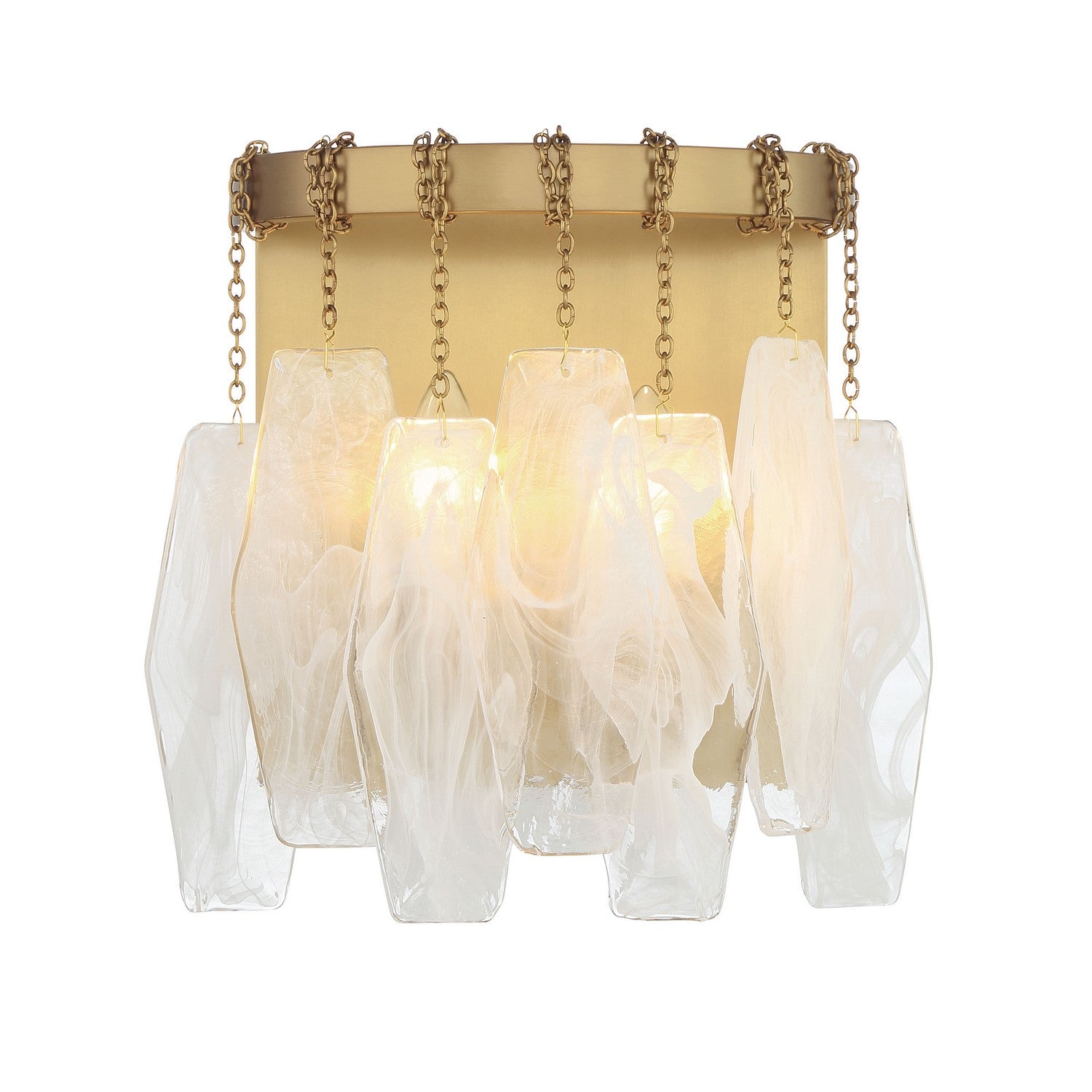 Product photo of the Willow Two Light Wall Sconce in Legacy Brass ( SKU# 3622-732 )