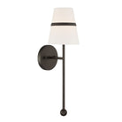 Product photo of the Althia One Light Wall Sconce in Textured Dark Bronze ( SKU# 3731-872 )