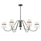 Product photo of the Althia Six Light Chandelier in Textured Dark Bronze ( SKU# 3736-872 )