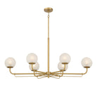 Product photo of the Whitehall Six Light Island Pendant in Legacy Brass ( SKU# 3796-732 )