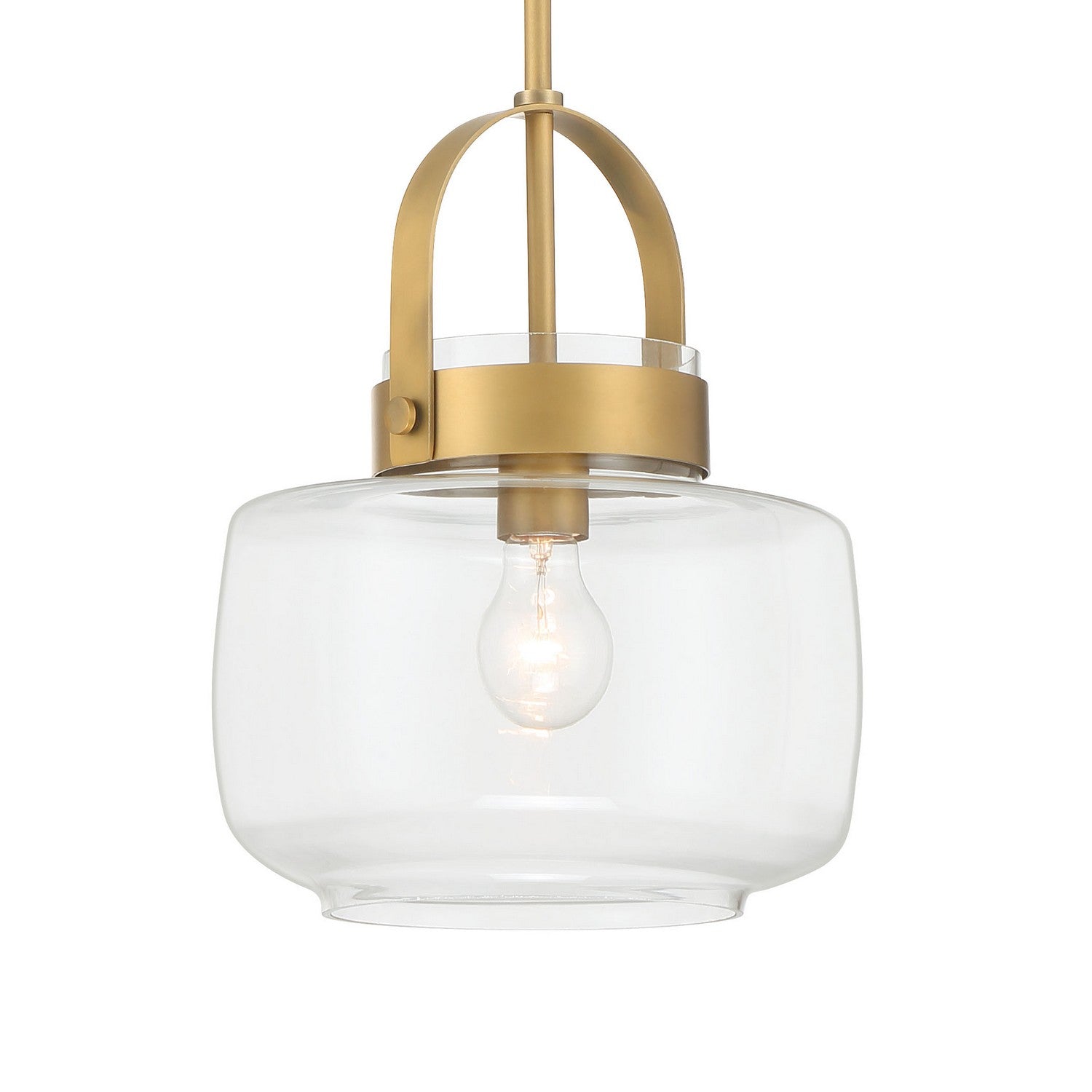 Product photo of the WickGlow One Light Pendant in Legacy Brass ( SKU# 3937-732 )