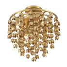 Product photo of the Ashgrove Six Light Semi Flush Mount in Legacy Brass ( SKU# 3965-732 )