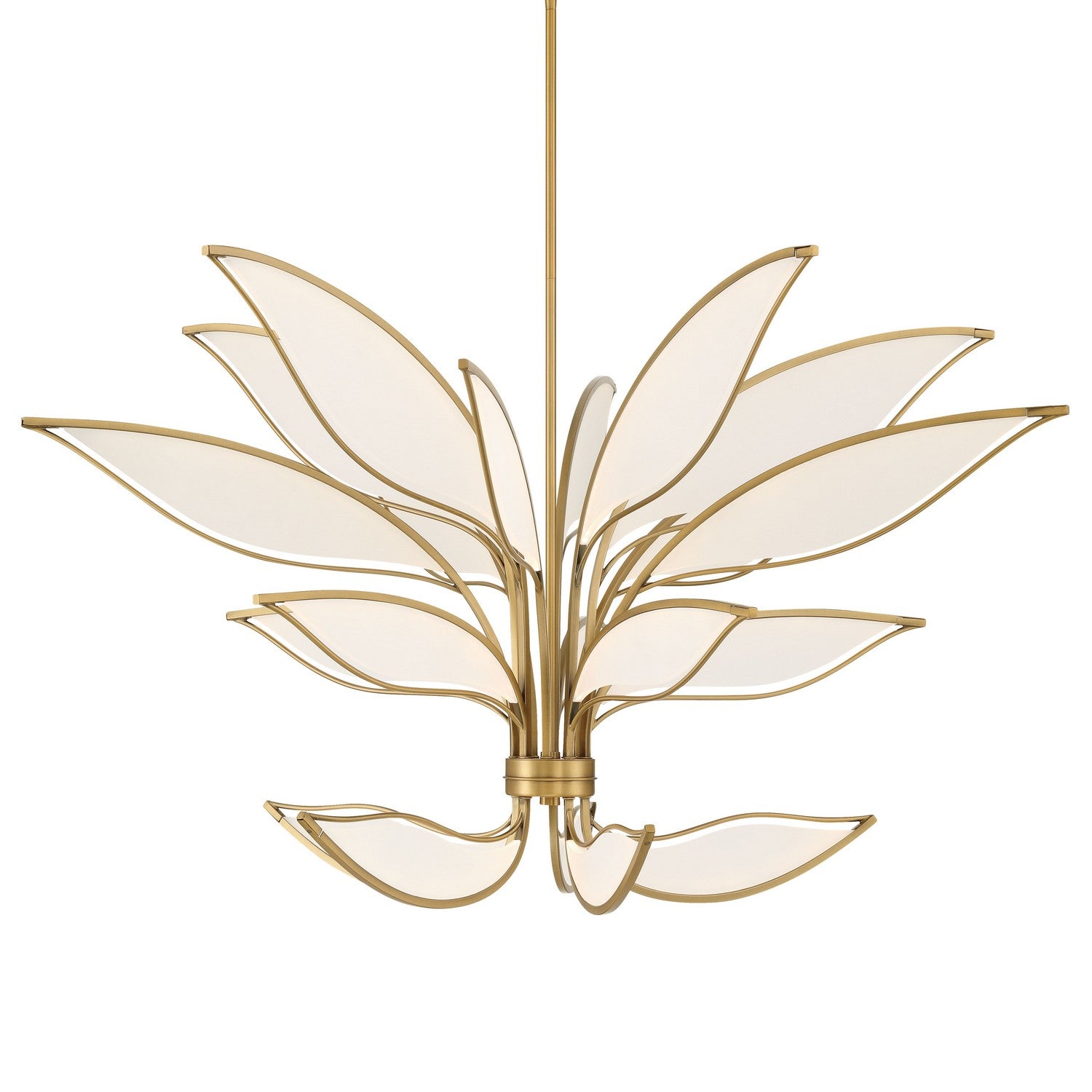 Product photo of the Papilio LED Chandelier in Legacy Brass ( SKU# 5656-732-L )