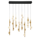 Product photo of the Etna LED Chandelier in Black ( SKU# 12365-02 )