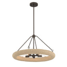 Product photo of the Aeris Five Light Pendant in Dark Bronze ( SKU# 17115-860 )