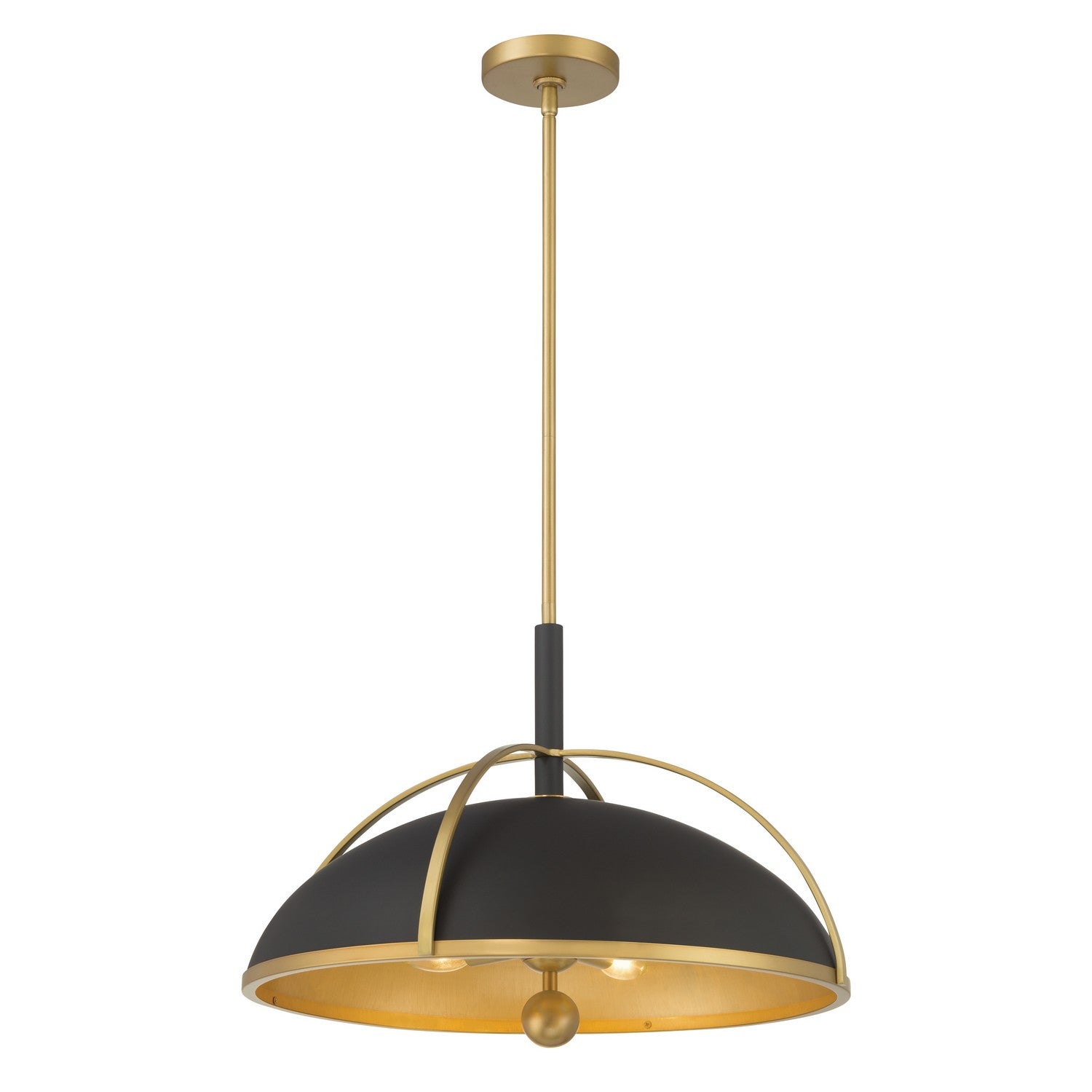Product photo of the Yorkshire Four Light Pendant in Dark Matte Black ( SKU# 18314-880 )