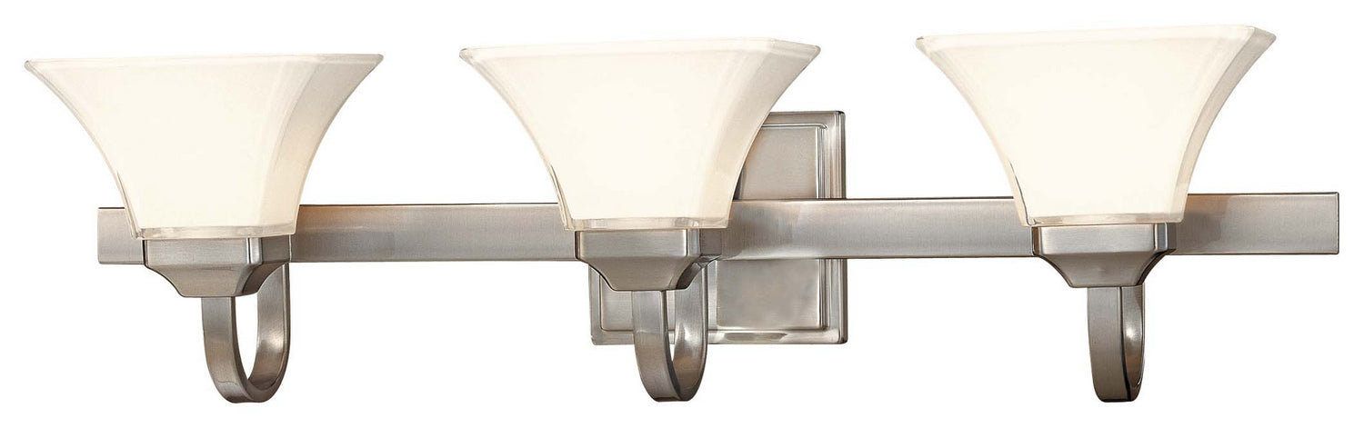 Product photo of the Agilis Three Light Bath in Brushed Nickel ( SKU# 6813-84 )