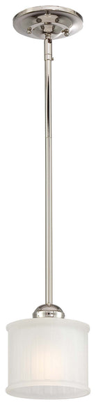 Product photo of the 1730 Series One Light Mini Pendant in Polished Nickel ( SKU# 1731-613 )