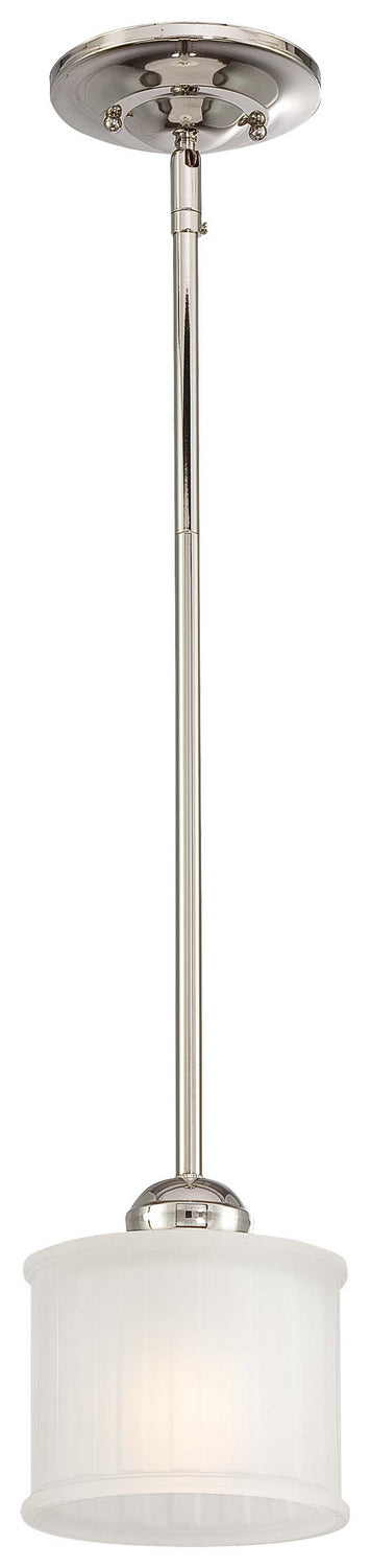 Product photo of the 1730 Series One Light Mini Pendant in Polished Nickel ( SKU# 1731-613 )