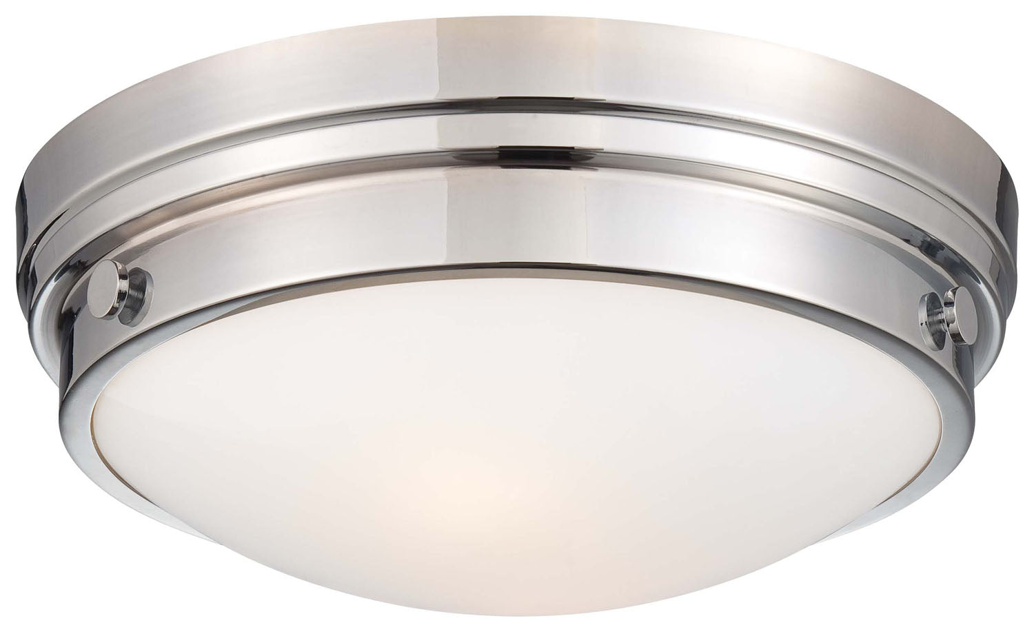 Two Light Flush Mount in Chrome ( SKU# 823-77 )
