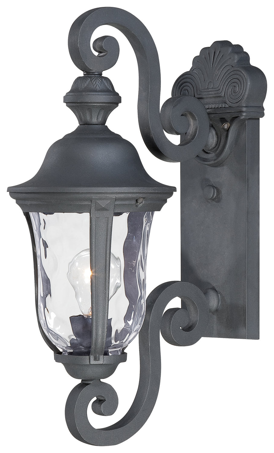 Product photo of the Ardmore One Light Outdoor Wall Mount in Coal ( SKU# 8990-66 )