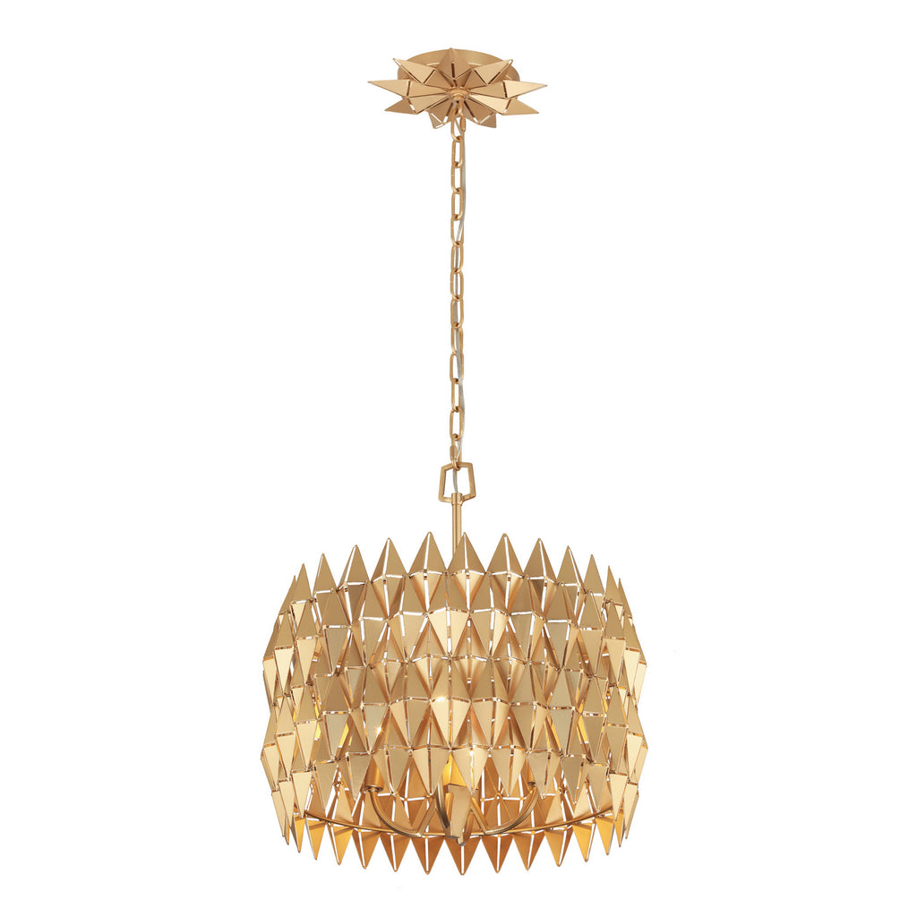 Forever Four Light Pendant in French Gold by Varaluz ( SKU# 342P04FG )
