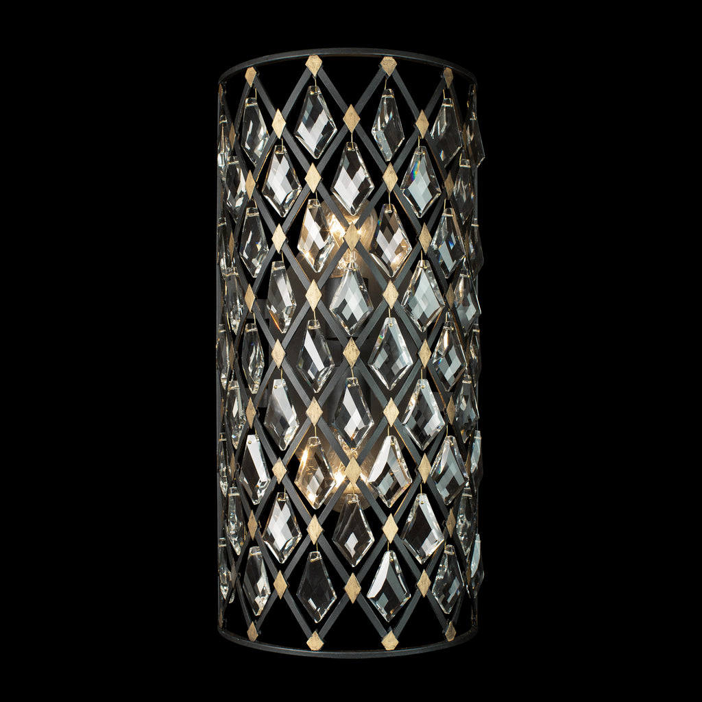 Windsor Two Light Wall Sconce in Carbon/Havana Gold by Varaluz ( SKU# 345W02CBHG )