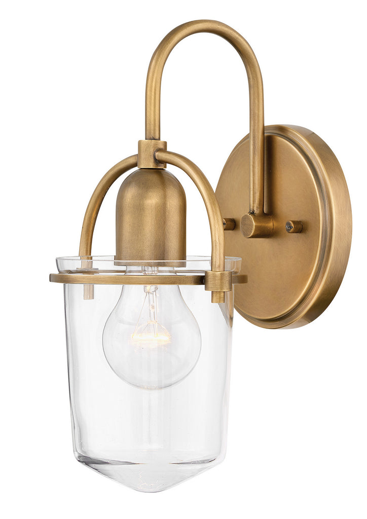 Buy the Clancy LED Wall Sconce in Lacquered Brass by Hinkley ( SKU# 3030LCB )