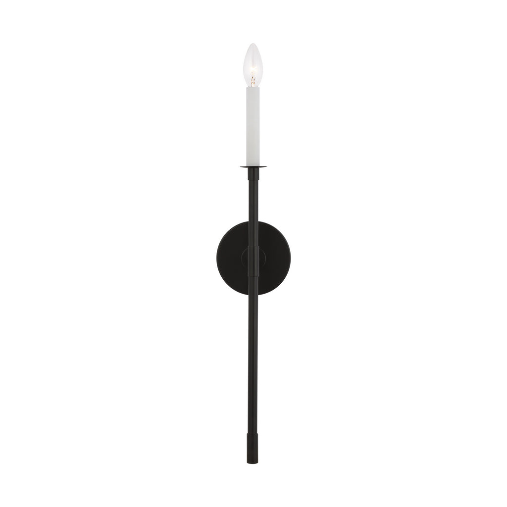 Buy the Bayview One Light Wall Sconce in Aged Iron by Visual Comfort Studio ( SKU# CW1091AI )