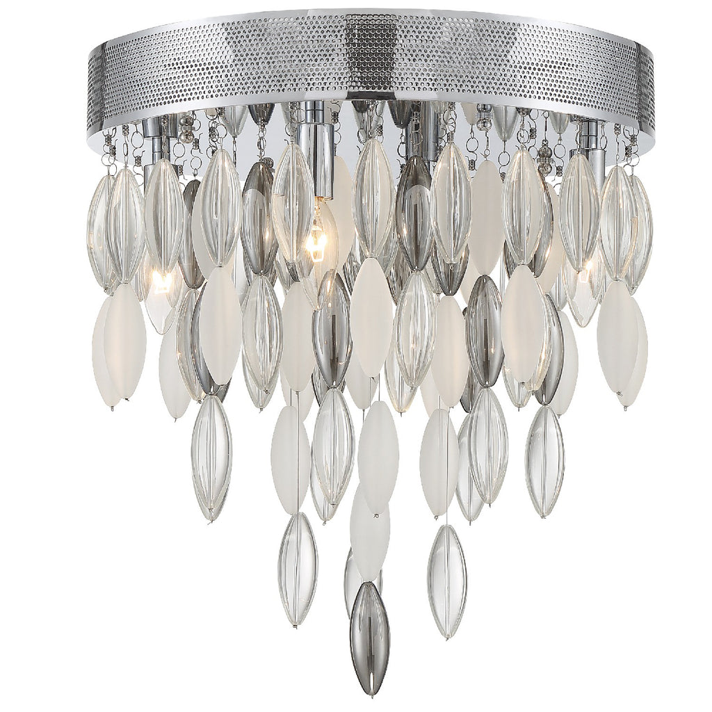 Buy the Hudson Four Light Ceiling Mount in Polished Chrome by Crystorama ( SKU# HUD-A2214-CH )