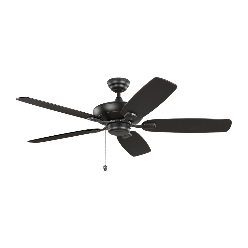 Buy the Colony 52 52``Ceiling Fan in Midnight Black by Generation Lighting. ( SKU# 5COM52MBK )