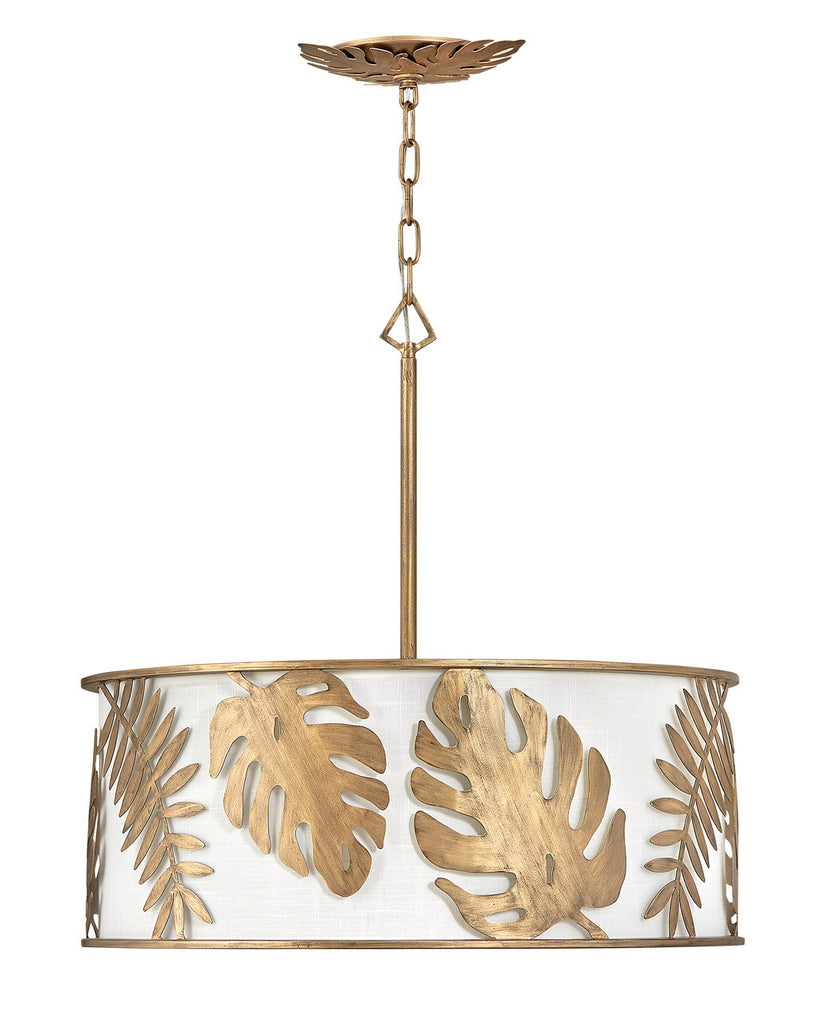 Buy the Botanica LED Chandelier in Burnished Gold by Fredrick Ramond ( SKU# FR35105BNG )