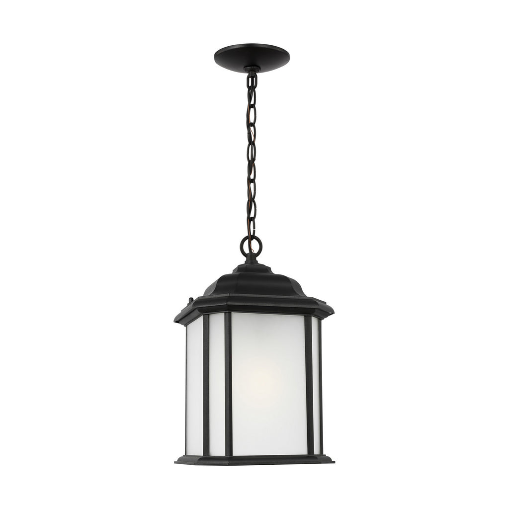 Buy the Kent One Light Outdoor Pendant in Black by Generation Lighting. ( SKU# 60531-12 )