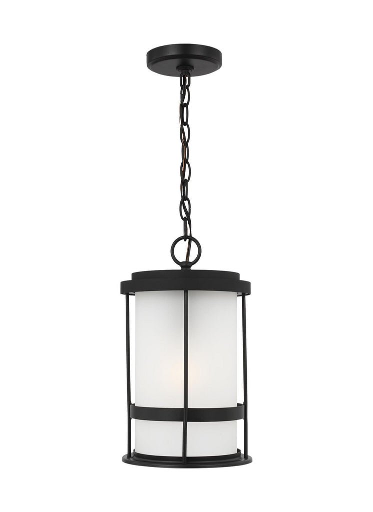 Buy the Wilburn One Light Outdoor Pendant in Black by Generation Lighting. ( SKU# 6290901EN3-12 )