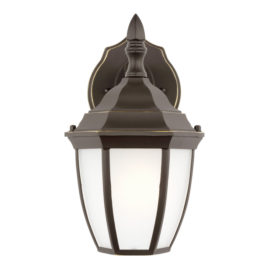 Buy the Bakersville One Light Outdoor Wall Lantern in Antique Bronze by Generation Lighting. ( SKU# 89936-71 )