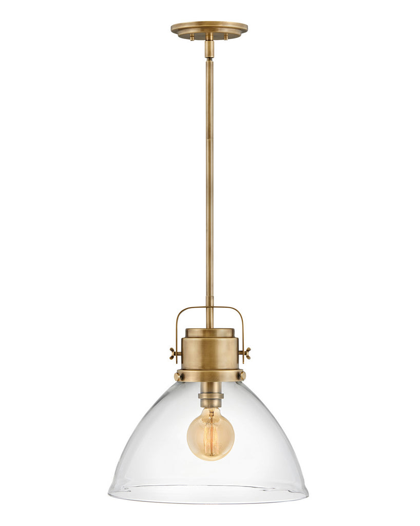 Buy the Malone LED Pendant in Heritage Brass by Hinkley ( SKU# 40087HB )