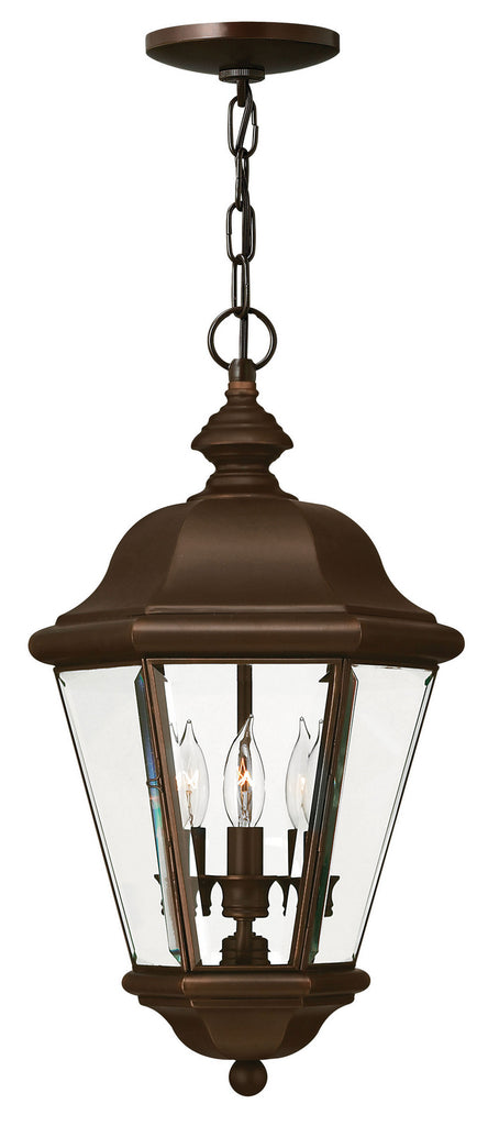 Buy the Clifton Park LED Hanging Lantern in Copper Bronze by Hinkley ( SKU# 2422CB )