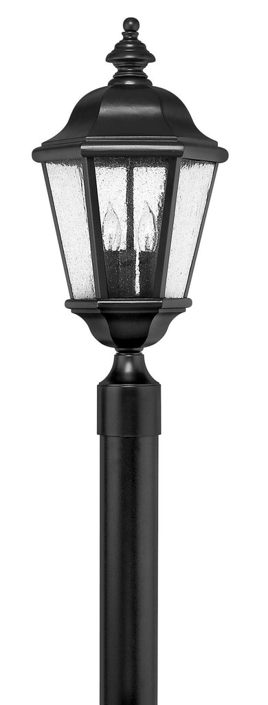Buy the Edgewater LED Post Top/ Pier Mount in Black by Hinkley ( SKU# 1671BK )