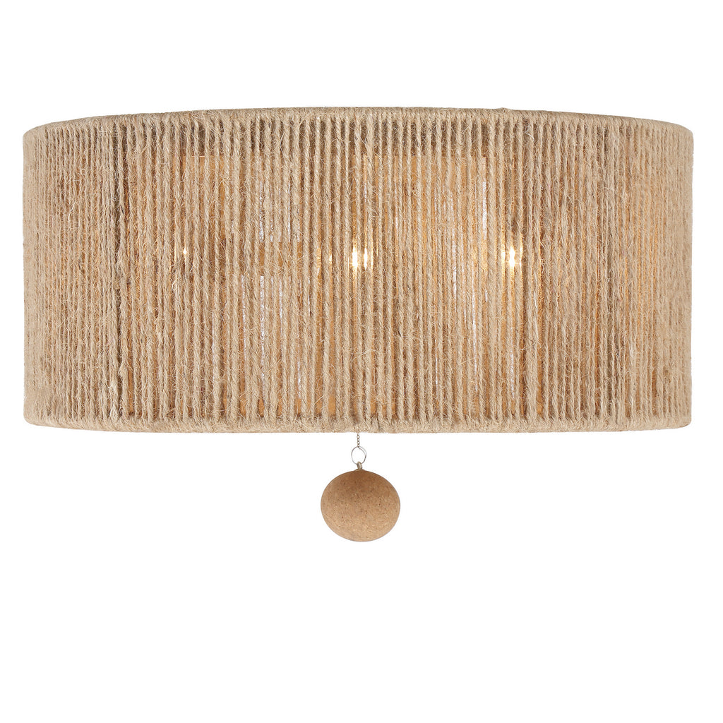 Buy the Jessa Three Light Ceiling Mount in Burnished Silver by Crystorama ( SKU# JES-B7103-BS )