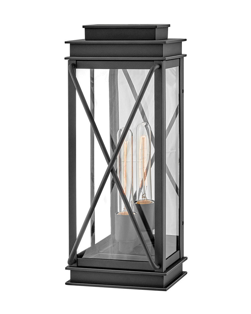 Buy the Montecito One Light Wall Mount in Museum Black by Hinkley ( SKU# 11194MB )