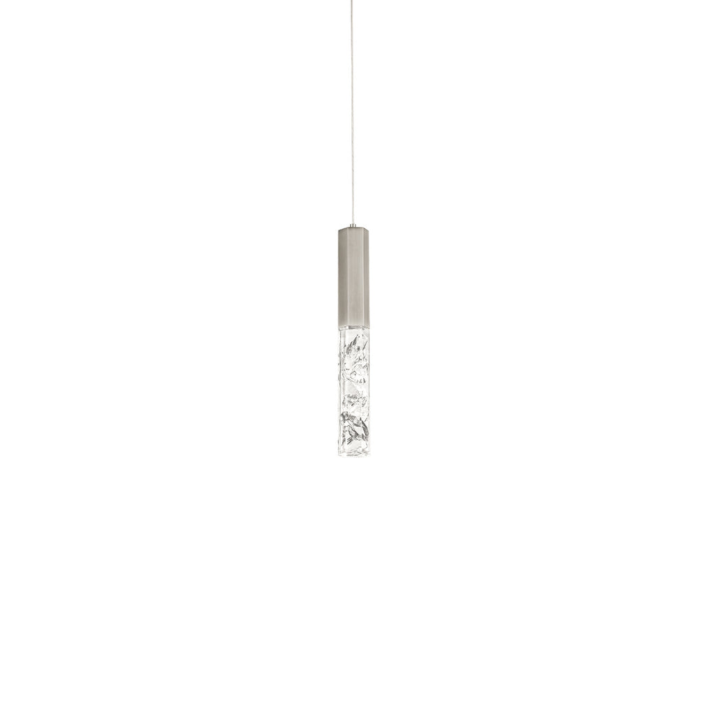 Buy the Basalt LED Mini Pendant in Brushed Nickel by Modern Forms ( SKU# PD-48110-BN )