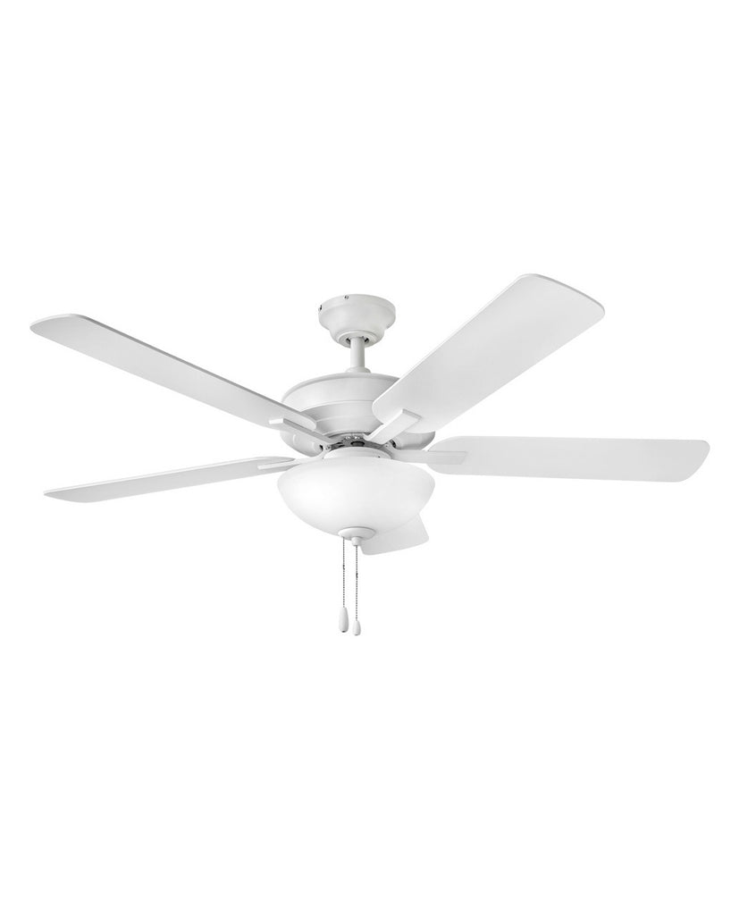 Buy the Metro Illuminated 52``Ceiling Fan in Chalk White by Hinkley ( SKU# 903352FCW-LIA )